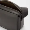 Pürüzsüz Dana Derisinden Orta Boy Pebble Postacı Çantası