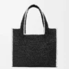 Rafya’dan Büyük Loewe Font Tote Rafya’dan Büyük Loewe Font Tote