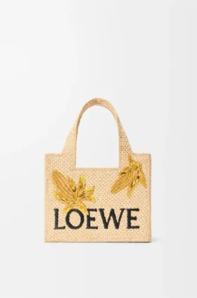 Rafya’dan Küçük Loewe Font Tote