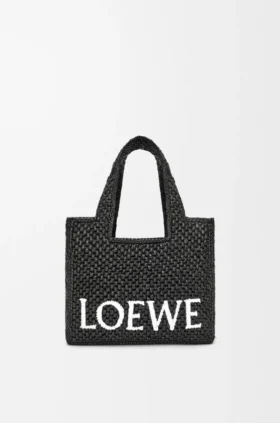 Rafya’dan Küçük Loewe Font Tote