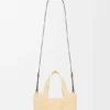 Rafya’dan Küçük Loewe Font Tote Rafya’dan Küçük Loewe Font Tote