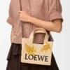 Rafya’dan Küçük Loewe Font Tote Rafya’dan Küçük Loewe Font Tote