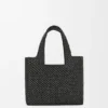 Rafya’dan Küçük Loewe Font Tote Rafya’dan Küçük Loewe Font Tote