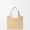 Rafya’dan Küçük Loewe Font Tote Rafya’dan Küçük Loewe Font Tote
