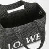 Rafya’dan Küçük Loewe Font Tote Rafya’dan Küçük Loewe Font Tote
