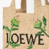 Rafya’dan Küçük Loewe Font Tote Rafya’dan Küçük Loewe Font Tote