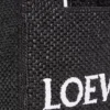 Rafya’dan Mini Loewe Font Tote çanta Rafya’dan Mini Loewe Font Tote çanta