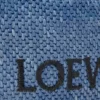 Rafya’dan Mini Loewe Font Tote çanta Rafya’dan Mini Loewe Font Tote çanta