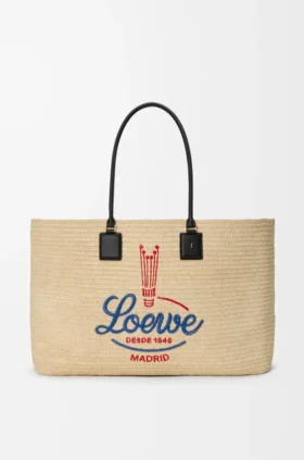Rafya’dan Üretilmiş XL Verano Tote çantası