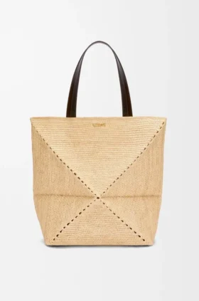 Rafya’dan XL Puzzle Fold Tote çantası