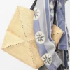 Rafya’dan XL Puzzle Fold Tote çantası Rafya’dan XL Puzzle Fold Tote çantası
