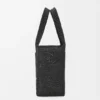 Rafya Malzemeli Orta Boy loewe Font Tote Rafya Malzemeli Orta Boy loewe Font Tote