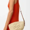 Rafya ve Dana Derisinden Eclipse Pochette
