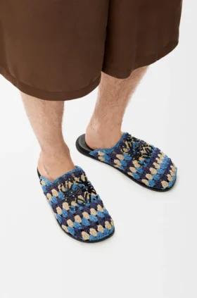 Rafya ve Dana Derisinden Flex Mule