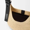 Rafya ve Dana Derisinden Mini Punch Hole Hobo Rafya ve Dana Derisinden Mini Punch Hole Hobo