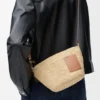 Rafya ve Dana Derisinden Slit Pochette Çanta Rafya ve Dana Derisinden Slit Pochette Çanta
