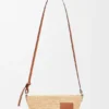 Rafya ve Dana Derisinden Slit Pochette Çanta Rafya ve Dana Derisinden Slit Pochette Çanta