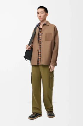 Saf Yün ve Kaşmir Overshirt