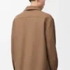 Saf Yün ve Kaşmir Overshirt