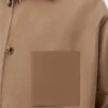Saf Yün ve Kaşmir Overshirt