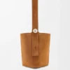 Süet Dana Derisinden Büyük Pebble Bucket Çanta Süet Dana Derisinden Büyük Pebble Bucket Çanta