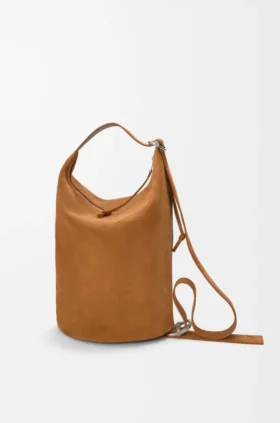 Süet Dana Derisinden Loop Bucket