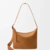 Süet Dana Derisinden Orta Boy Loop Hobo Süet Dana Derisinden Orta Boy Loop Hobo