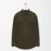 Süet Keçi Derisinden Üretilmiş Overshirt