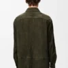 Süet Keçi Derisinden Üretilmiş Overshirt