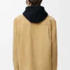 Süet Kuzu Derisinden Üretilmiş Overshirt