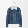 Shearling ceket