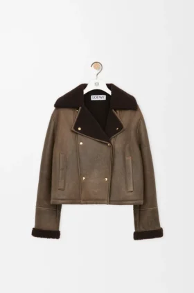 Shearling ceket
