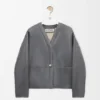 Shearling’den Pebble Hırka Shearling’den Pebble Hırka