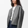 Shearling’den Pebble Hırka Shearling’den Pebble Hırka