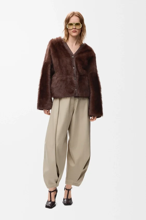 Shearling Hırka Shearling Hırka