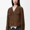 Shearling Hırka Shearling Hırka