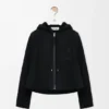 Shearling Kapüşonlu Ceket Shearling Kapüşonlu Ceket