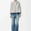 Shearling Kapüşonlu Ceket Shearling Kapüşonlu Ceket