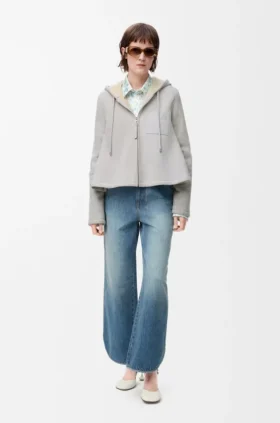 Shearling Kapüşonlu Ceket