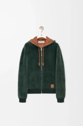 Shearling Kapüşonlu Sweatshirt