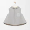 Shearling Kapüşonlu Yelek Shearling Kapüşonlu Yelek