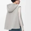 Shearling Kapüşonlu Yelek Shearling Kapüşonlu Yelek
