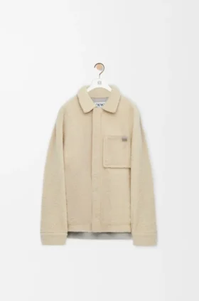 Shearling Overshirt