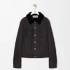Shearling Trucker Ceket