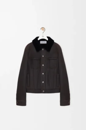 Shearling Trucker Ceket