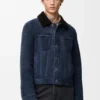 Shearling Trucker Ceket