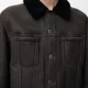 Shearling Trucker Ceket