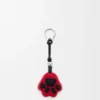 Shearling ve Dana Derisinden Paw Charm Shearling ve Dana Derisinden Paw Charm