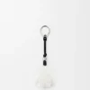Shearling ve Dana Derisinden Paw Charm Shearling ve Dana Derisinden Paw Charm