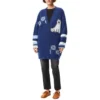 SS21 Büyük Boy Çok Renkli Hırka Lacivert S359330Xbr-5095